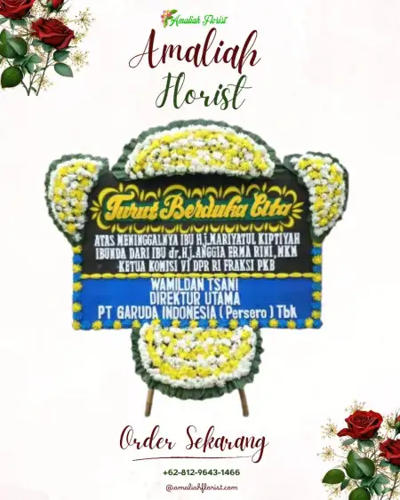 Papan Bunga Duka Iring Mulyo